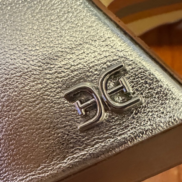 Sam Edelman Silver Block Heel Sandals - Picture 7 of 10